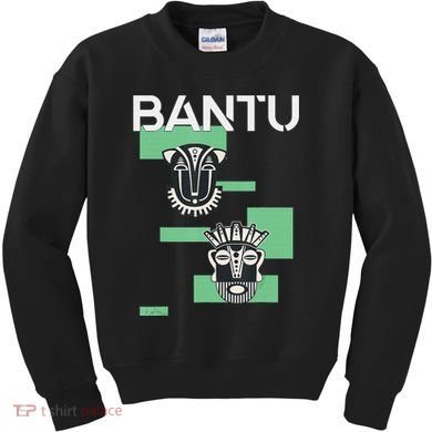 Bantu Mask funny African American Kids Sweatshirt