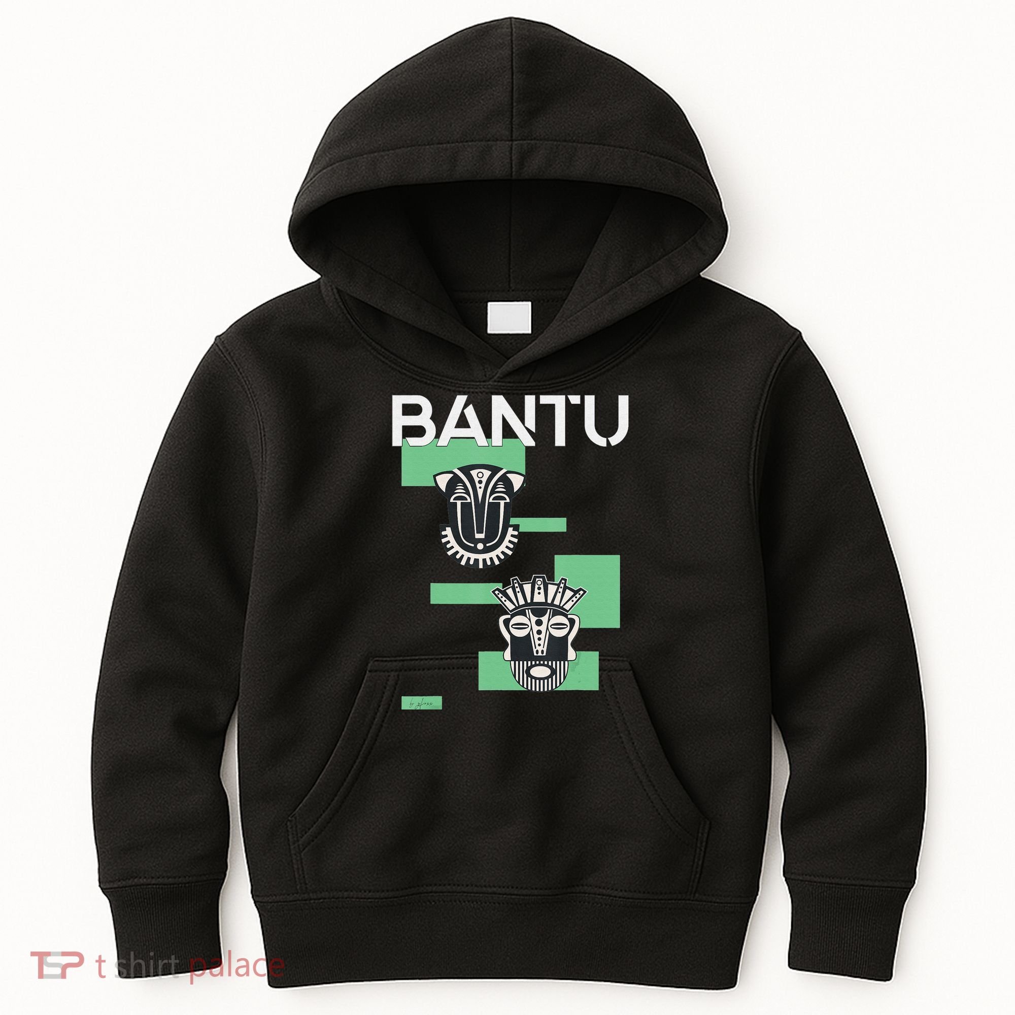 Bantu Mask funny African American Kids Hoodie