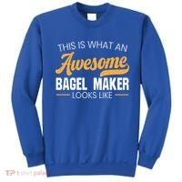 Bagel Maker Foodie Bread Bakery Food Jewish Sesame Sead Gift Sweatshirt thumb 0