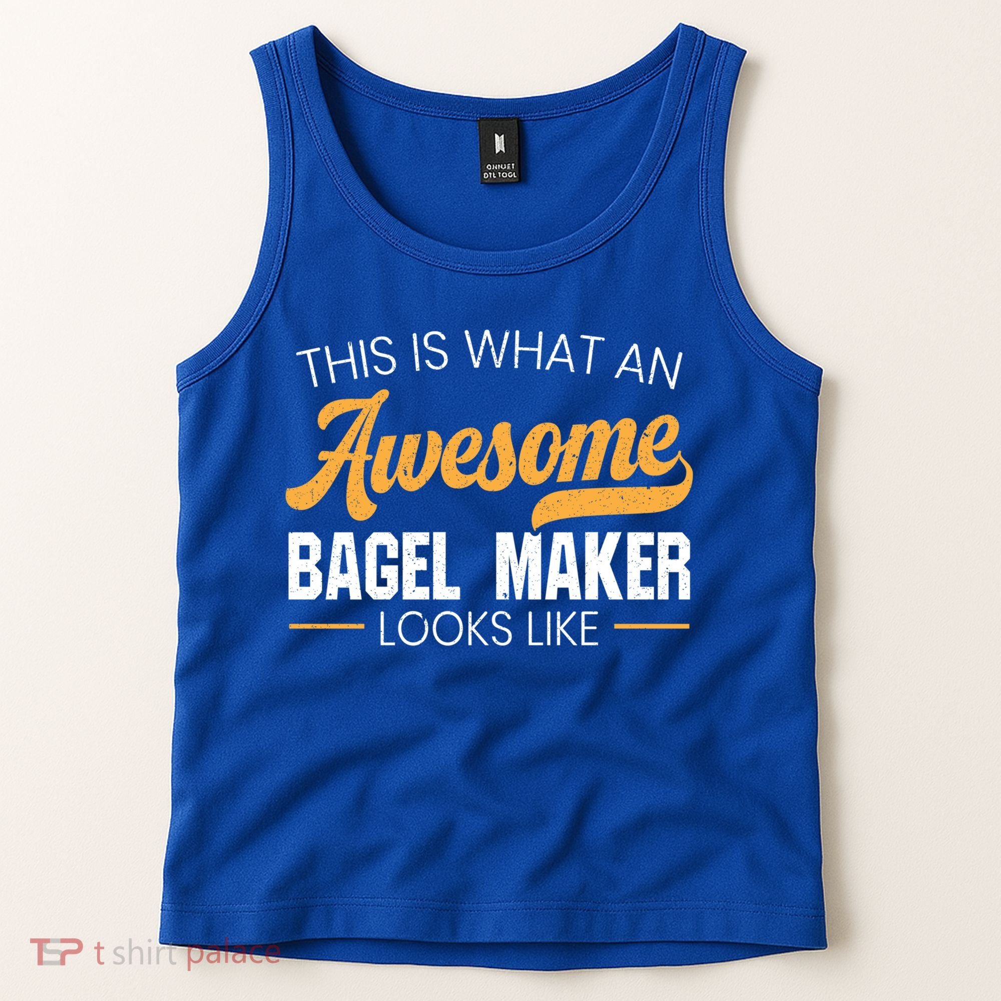 Bagel Maker Foodie Bread Bakery Food Jewish Sesame Sead Gift Tank Top