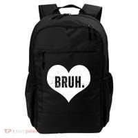 Bruh Meme Funny Valentine Backpack thumb 0