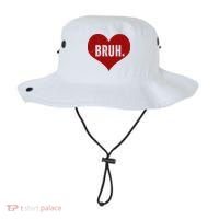 Bruh Meme Funny Valentine Bucket Hat thumb 0