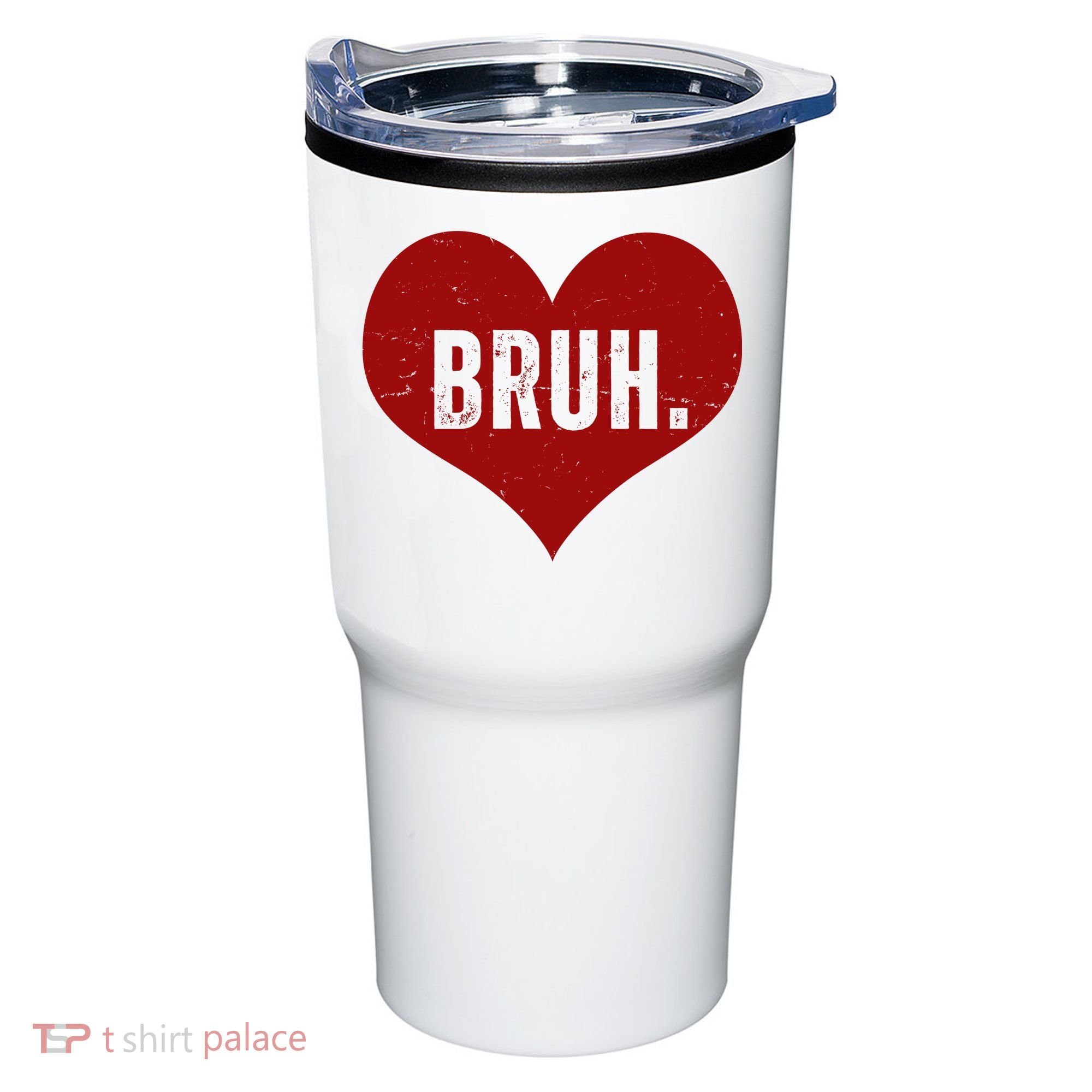 Bruh Meme Funny Valentine Tumbler