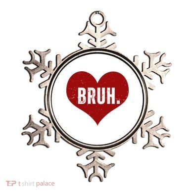 Bruh Meme Funny Valentine Ornament