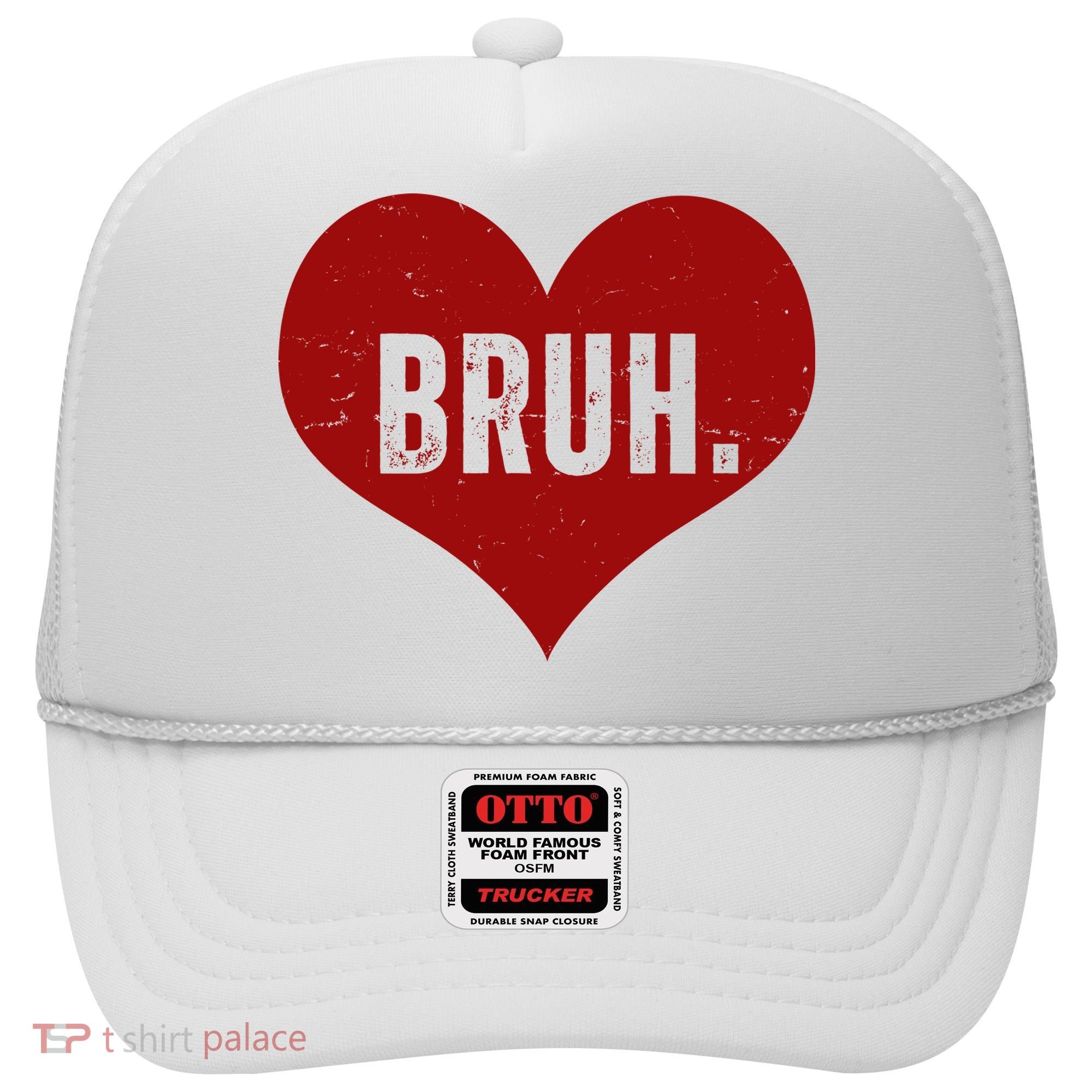 Bruh Meme Funny Valentine Hat