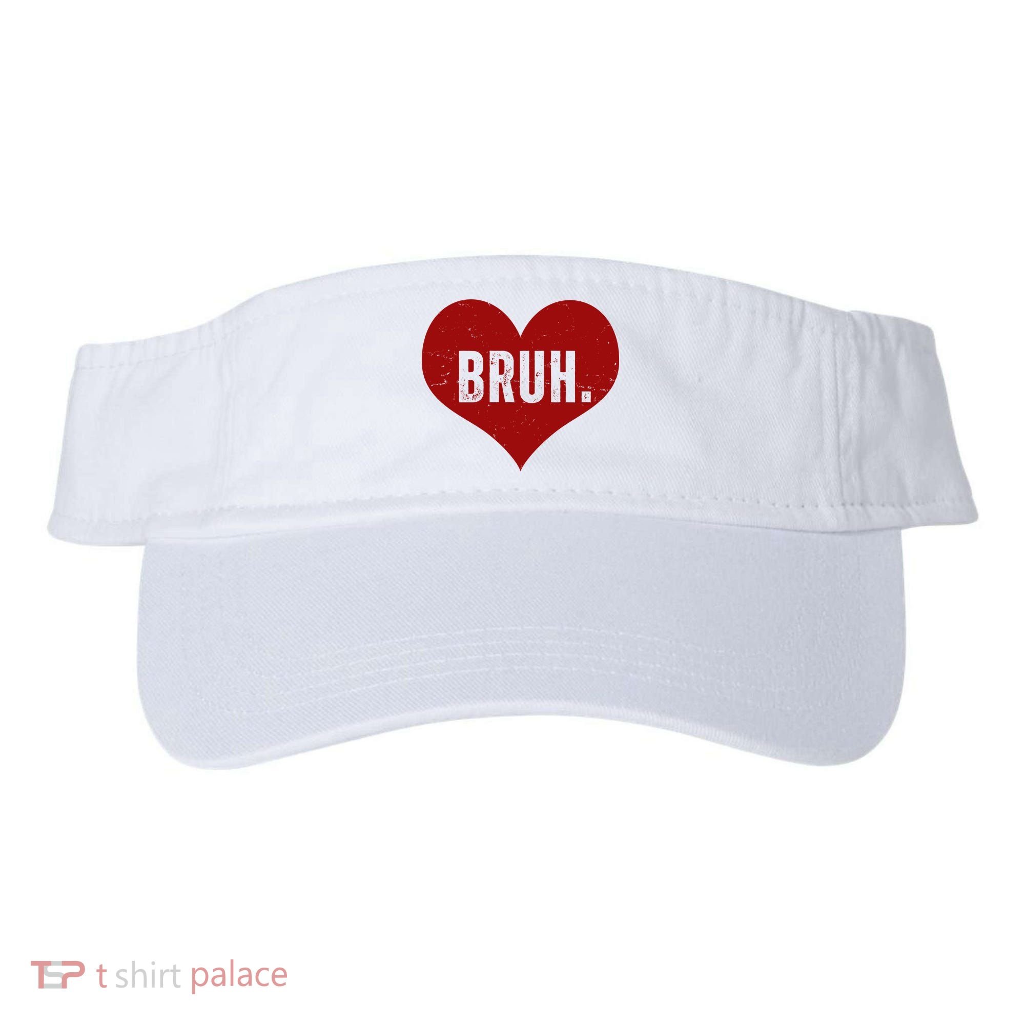 Bruh Meme Funny Valentine Visor