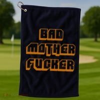 Bad Mother Fucker Golf Towel thumb 1