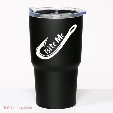 Bite Me Fish Hook Tumbler
