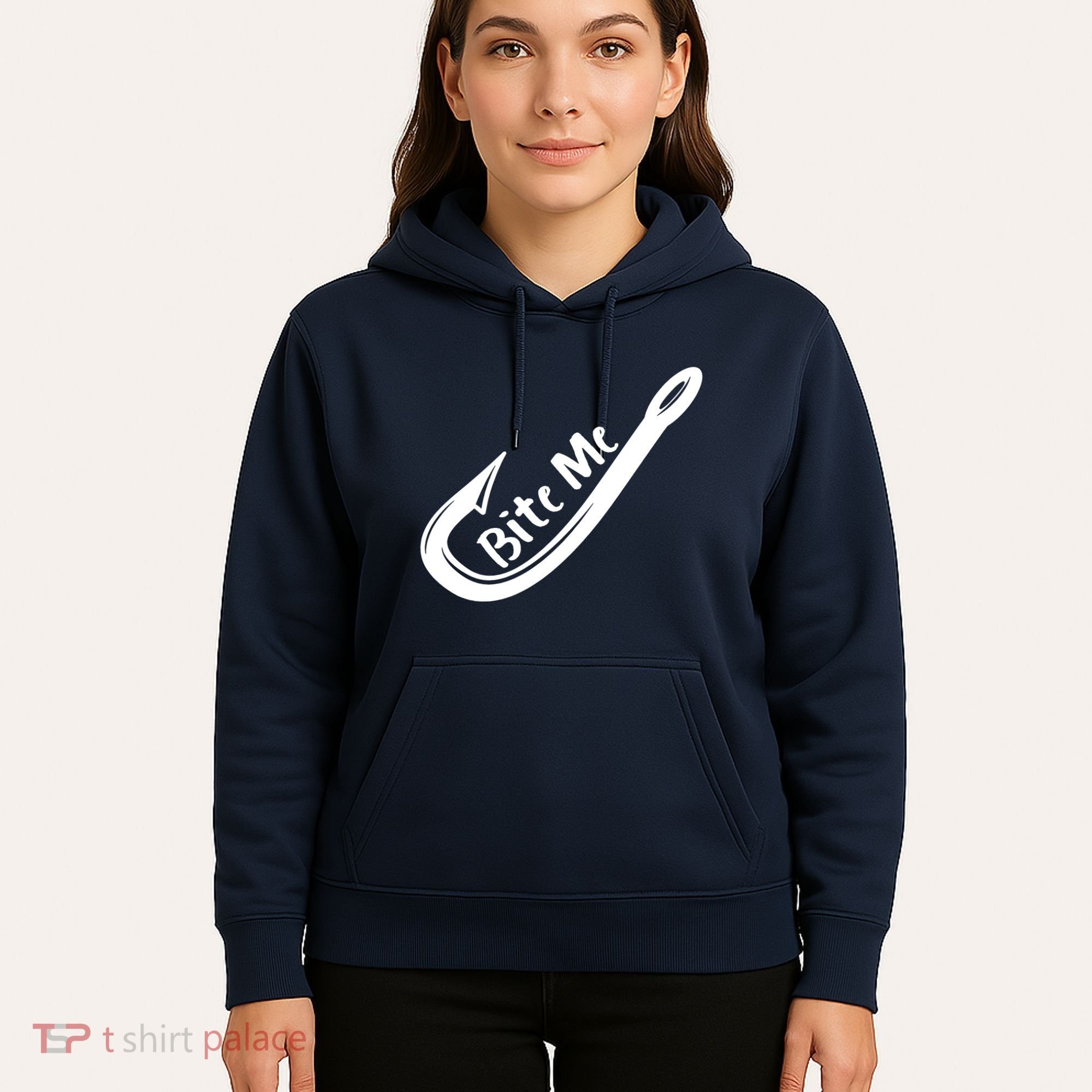 Bite Me Fish Hook Hoodie