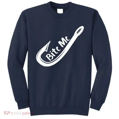Bite Me Fish Hook Sweatshirt