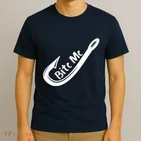 Bite Me Fish Hook T-Shirt thumb 3