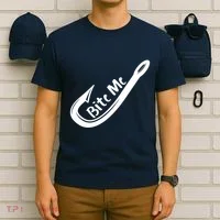 Bite Me Fish Hook T-Shirt thumb 6