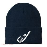 Bite Me Fish Hook Beanie thumb 0