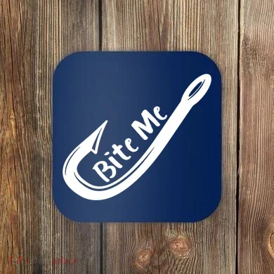 Bite Me Fish Hook Coaster