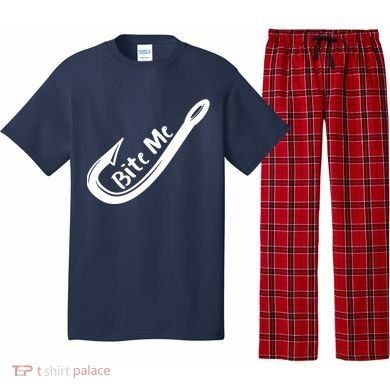 Bite Me Fish Hook Pajama Set