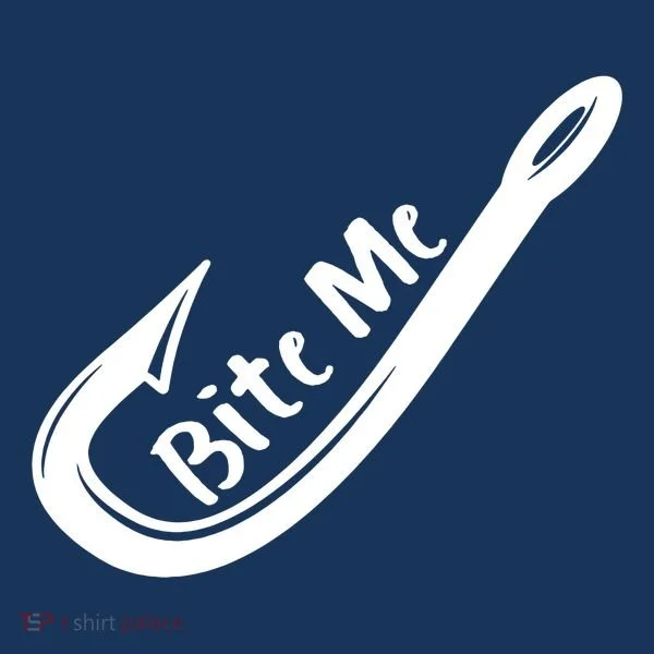 Bite Me Fish Hook Polo