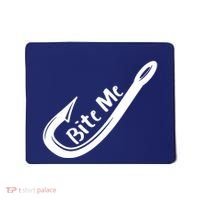 Bite Me Fish Hook Mousepad thumb 0