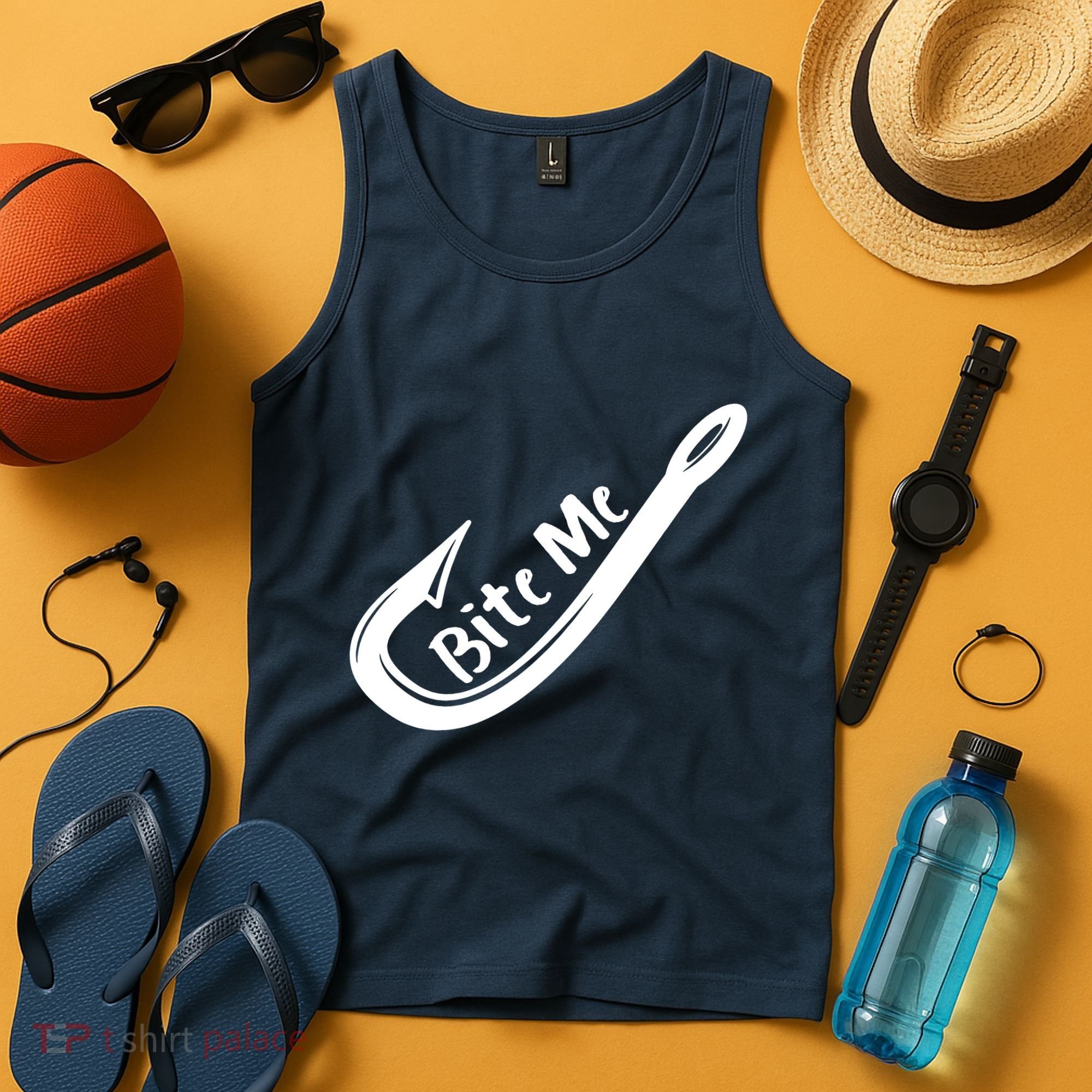 Bite Me Fish Hook Tank Top