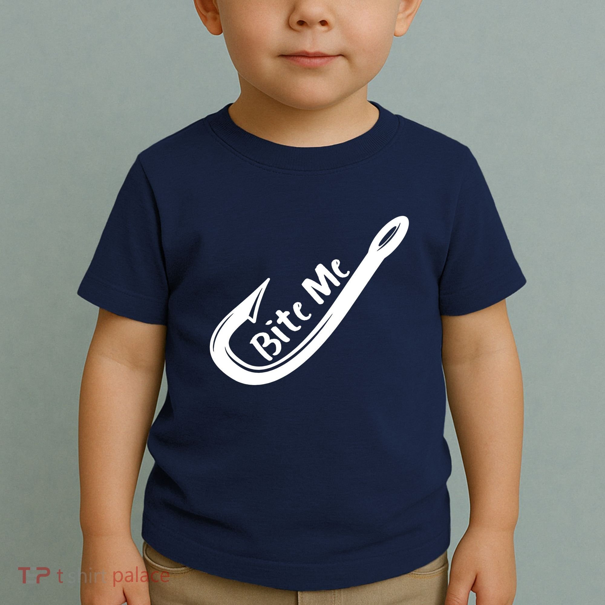 Bite Me Fish Hook Toddler T-Shirt