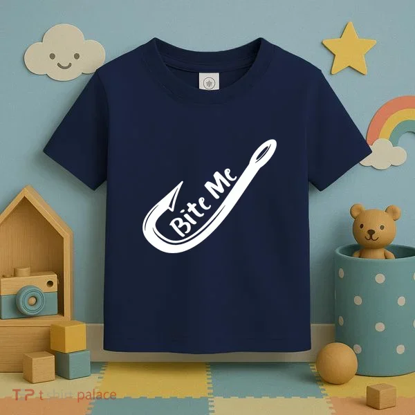 Bite Me Fish Hook Toddler T-Shirt