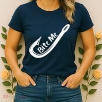 Bite Me Fish Hook Women's T-Shirt thumb 2