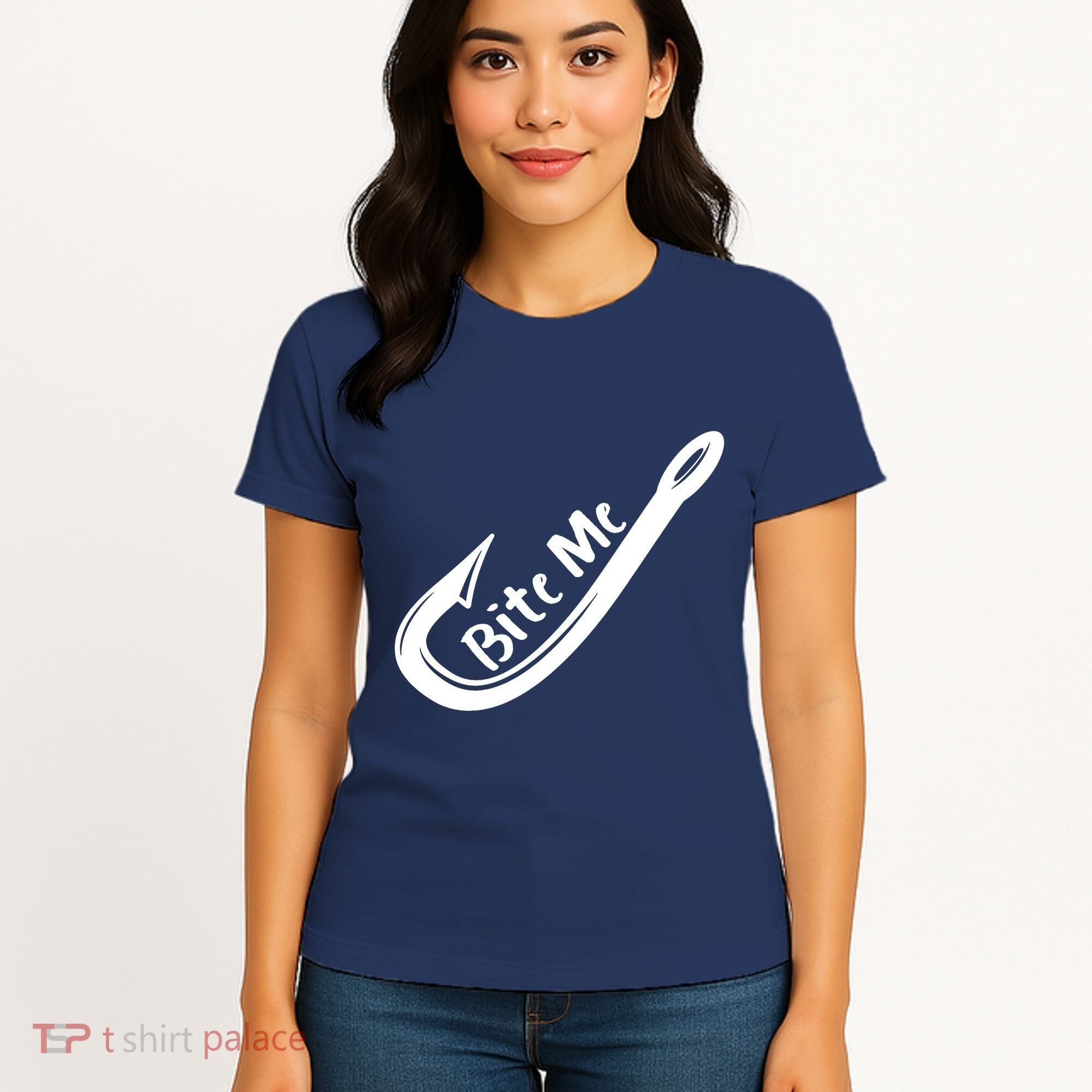 Bite Me Fish Hook Women's T-Shirt