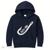 Bite Me Fish Hook Kids Hoodie thumb 0