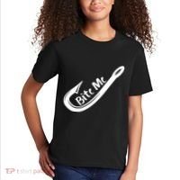Bite Me Fish Hook Kids T-Shirt thumb 2