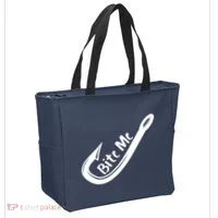 Bite Me Fish Hook Tote Bag thumb 2