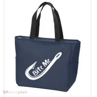 Bite Me Fish Hook Tote Bag thumb 3