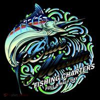 Blue Marlin Fishing Charters Tote Bag thumb 4
