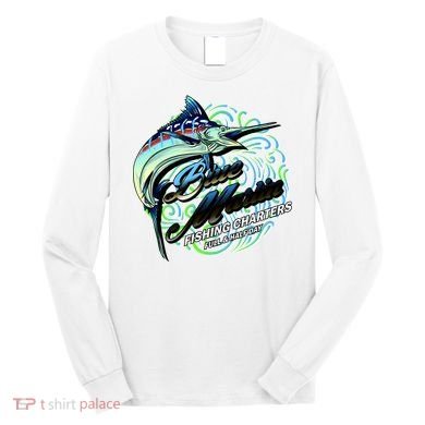 Blue Marlin Fishing Charters Long Sleeve Shirt