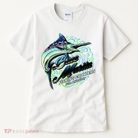 Blue Marlin Fishing Charters Tall T-Shirt thumb 0