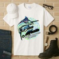 Blue Marlin Fishing Charters Tall T-Shirt thumb 3
