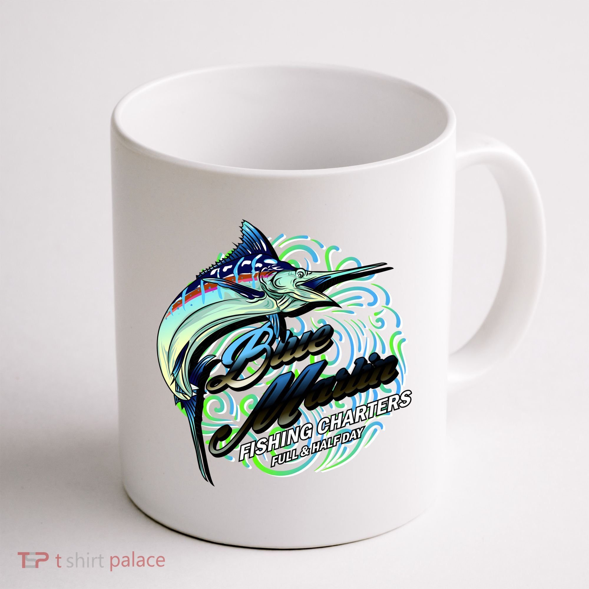 Blue Marlin Fishing Charters Coffee Mug