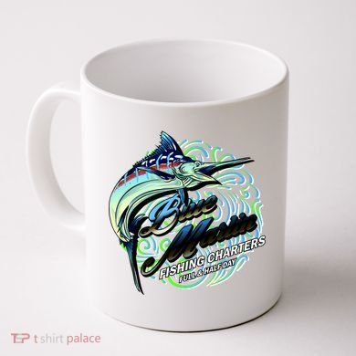 Blue Marlin Fishing Charters Coffee Mug