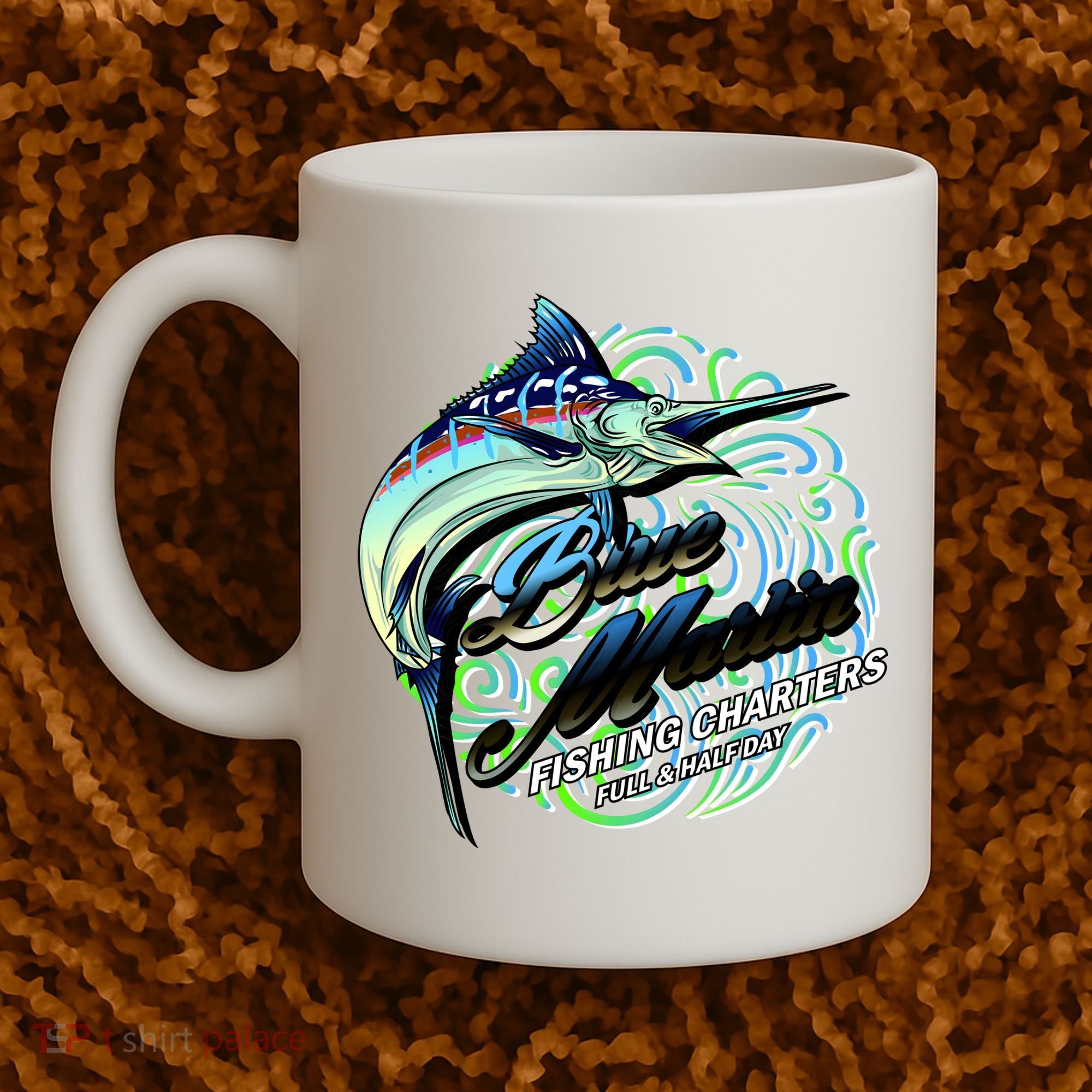 Blue Marlin Fishing Charters Coffee Mug