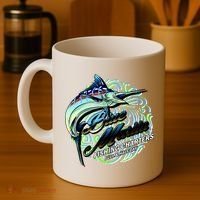Blue Marlin Fishing Charters Coffee Mug thumb 4
