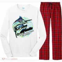 Blue Marlin Fishing Charters Long Sleeve Pajama Set thumb 0