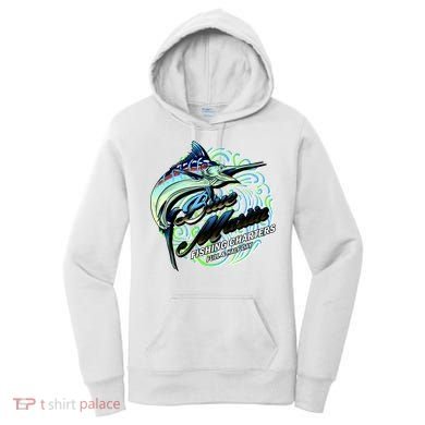 Blue Marlin Fishing Charters Women's Hoodie