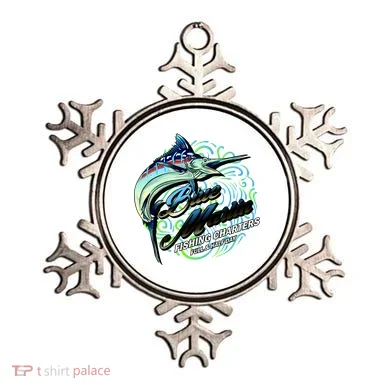 Blue Marlin Fishing Charters Ornament