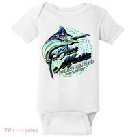 Blue Marlin Fishing Charters Baby Bodysuit thumb 0