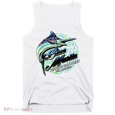Blue Marlin Fishing Charters Tank Top