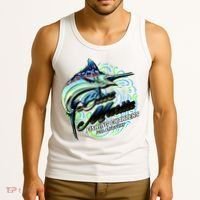 Blue Marlin Fishing Charters Tank Top thumb 3