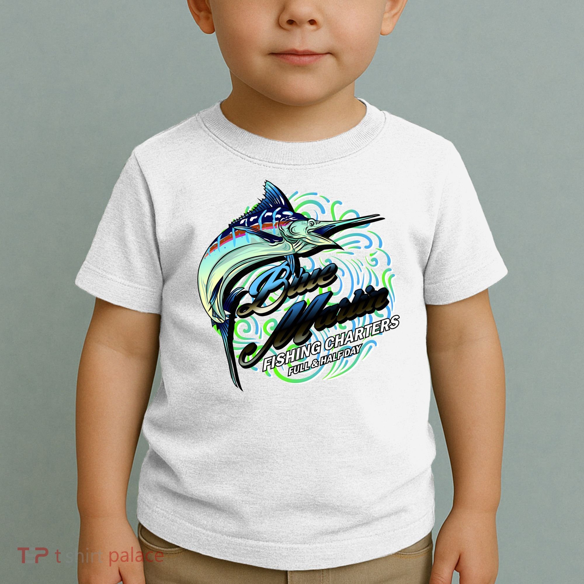 Blue Marlin Fishing Charters Toddler T-Shirt