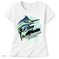 Blue Marlin Fishing Charters Women's T-Shirt thumb 0