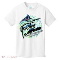 Blue Marlin Fishing Charters Kids T-Shirt thumb 0