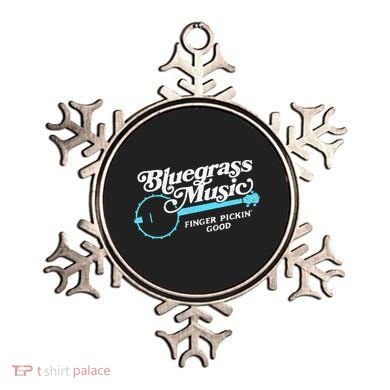 Bluegrass Music Finger Pickin Good Banjo Design Graphic Ornament