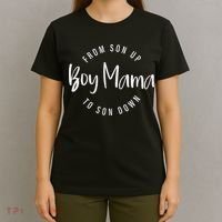 Boy Mama From Son Up To Son Down Funny Mom Of Boy Mom Life T-Shirt thumb 4
