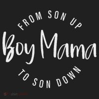 Boy Mama From Son Up To Son Down Funny Mom Of Boy Mom Life Beanie thumb 2